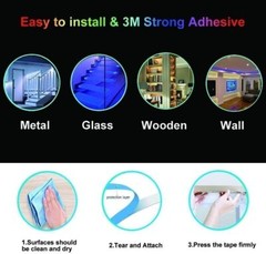 16ft 100ft LED Strip Light Music Sync Bluetooth 5050 RGB Room Light w/ Remote US