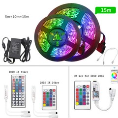 10M 20M 30M led strip SMD 5050 RGB DC12V WIFI IR remote Flexible Diode Tape Led