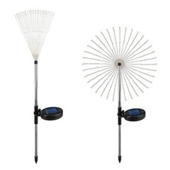 Solar Garden Firework Lights Outdoor Waterproof 150 LED Sparklers Outside Yard