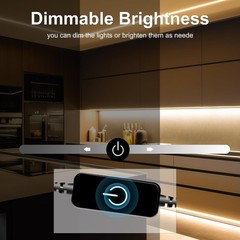 Super Bright Warm White COB LED Strip – Kitchen Illumination