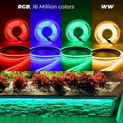 5-20M WW/NW/CW/RGBCCT/RGBW/RGBWW 840LEDs/m Cob Led Strip Light Flexible Dimmable