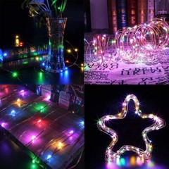 Solar String Light LED Lights Waterproof Copper Wire Fairy Outdoor Garden Party
