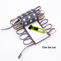 10ft-500ft RGB SMD 5050 3 LED Injection Module Light Strip w/Interface DC 12V