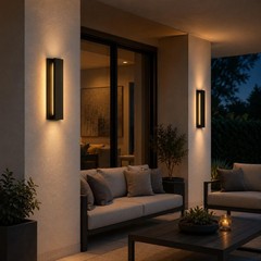 Jokaonotl 15.7 In Modern Outdoor Wall Light Fixtures 3000K Led Exterior