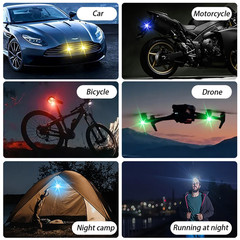 Led Music Sound Control Pickup Light Rhythm Lamp RGB Car Ambient Light