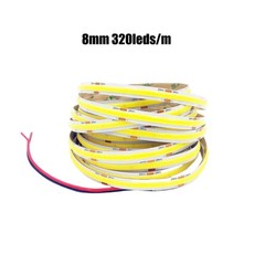 5V 12V 24V COB 480leds/m 5M 16.4ft LED Flexible Strip light Tape Lights Bar Room