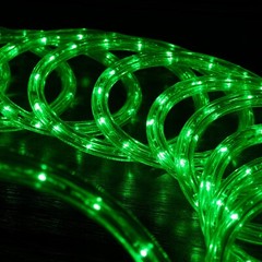 Assorted Sizes Green LED Rope Lighting Indoor Outdoor Christmas Xmas Extendable