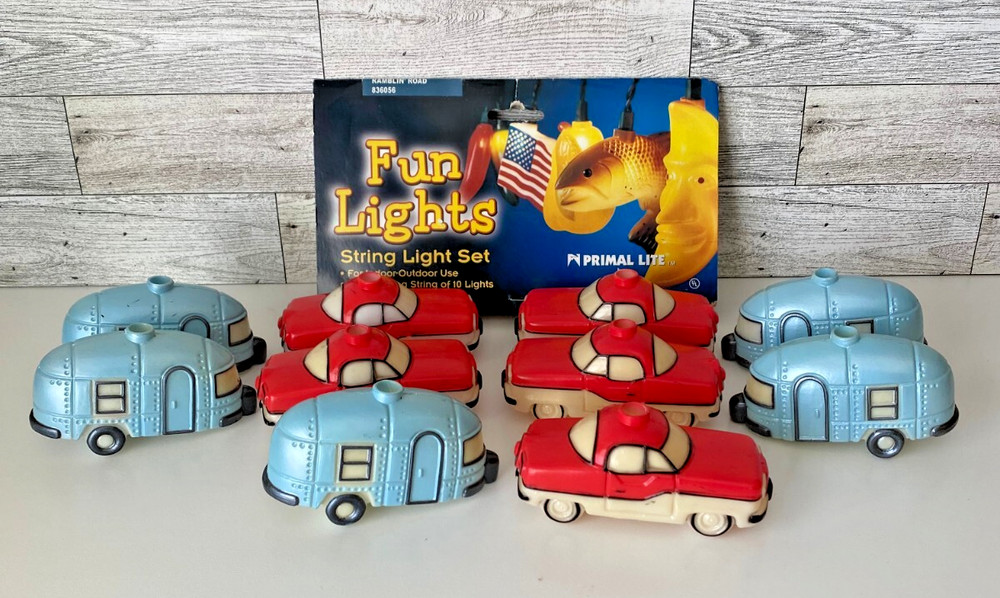 Primal Lite Fun Lights Cars and Campers String Light Set