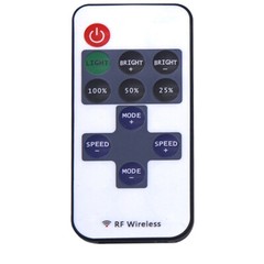 11/44 Key RF Wireless Remote Control Dimmer Switch For 5050 3528 LED Strip Light