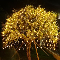 800 LED Fairy String Lights Home Net Curtain Mesh Christmas Party Wedding Decor