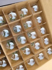 30 Pack S14 Outdoor String Light Bulbs Set 120V 11W Clear Outdoor Patio Vintage