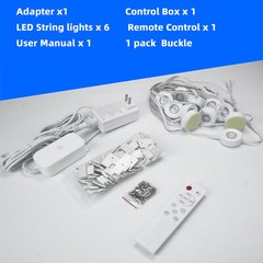 Permanent LED Outdoor Lights, RGB Outdoor Lights 150FT with 108 LED Eaves Lights