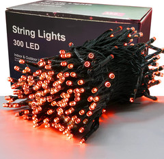 300 LED Halloween Lights, 98.5FT Halloween String Lights with 8 Lighting Modes,
