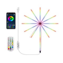 LED Firework Strip Light Dream Color RGB USB Smart Music Sync APP Remote Control