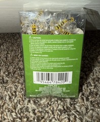 Garden Collection Bee LED Garland 15 Warm White LED Lights Battery Indoor 5.3ft