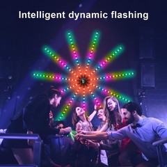 RGB Firework LED Strip Lights, Music Sync with APP Remote Control, USB Powered