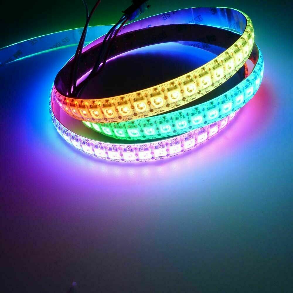 3 Pin IP65 5050 WS2811 RGB LED Strip Light Dream Color 12V 5M 150 LED / 300 LED