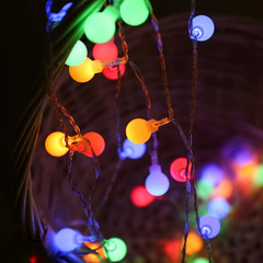 Garland Lights Outdoor Lamp Wedding Garden Fairy Lights Christmas Decoration 10M