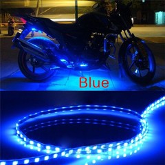 Blue 5PCS 12V 12″ 15SMD Flexible LED Strip Light Waterproof For Car Truck Boat