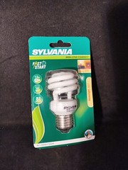 Sylvania Energy Saving Bulb E27 12W Power 55W Warm Spiral