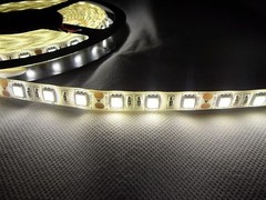 16.4ft Netural White 4000K SMD Waterproof IP65Flexible Strip Light 12V 300 LEDs