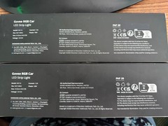 2 sets GOVEE RGB CAR LED STRIP LIGHT – Model H61140A2