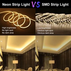 Touch Switch USB 5V Neon Led Strip Light Christmas Decor Kitchen Bookshelf lamp