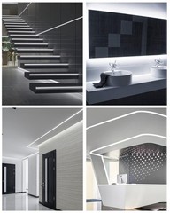 Tira De Luces LED COB Blanco 32.8 Pies Super Brillante Con Remoto 24V
