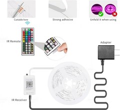 Modern 100ft LED Strip Lights with Bluetooth Control – Perfect for Home Decor