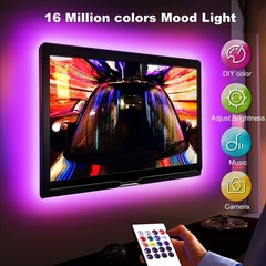 20ft Smart LED Strip Lights for Gaming & TV with App Control and Timer Functions