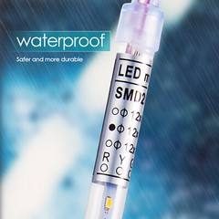 8 Tubes 192 LED Meteor Shower Rain Lights 11.8 inches Cascading Icicle Lights