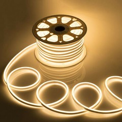 110V Waterproof LED Neon Rope Light Strip Commercial Building Home Garden Decor