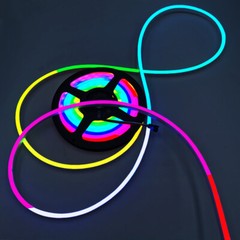 5V 12V Premium Full Color Neon Magic RGB W Flex LED Strip Outdoor Lighting Tape