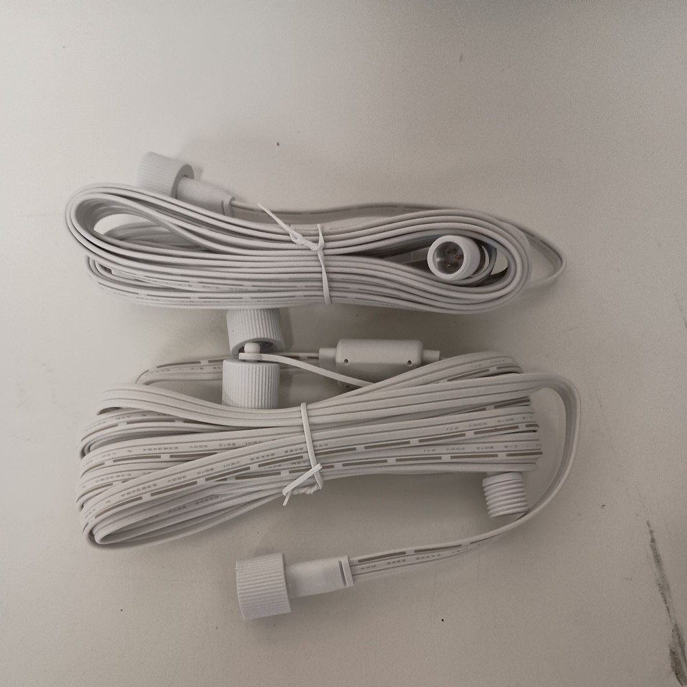 2Packs Govee RGBIC Permanent Outdoor Lights EXTENSION Cable 12ft For H705 A/B/C
