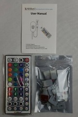 nexillumi Upgraded 40′ LED STRIP LIGHT SYSTEM(REMOTE+MIC CONTROL) MADE IN CHINA