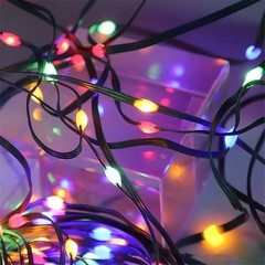 300~2000 LED Fairy String Lights Outdoor Garden Christmas Party Decor Wall Plug