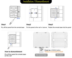 Wall Mount RF Remote 60LEDs/M 40M 30M 20M 10M 24V Waterproof RGB LED Strip Light