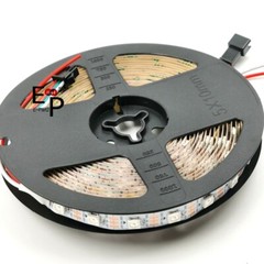 5050 WS2812B RGB SMD Flexible Strip light Waterproof 5V 30 60 144 150 300 Leds