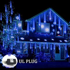 Meteor Shower Lights Outdoor Christmas Lights UL Certified Falling Rain Drop …