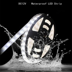 Super Bright Daylight White 5050 SMD 300 Led Light Strip Ribbon DC12V 5M US