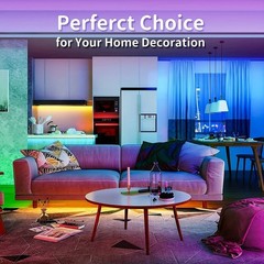 RGB LED Strip Lights USB 5V 44-Key Remote TV Backlight Room Party Decor 1-20M