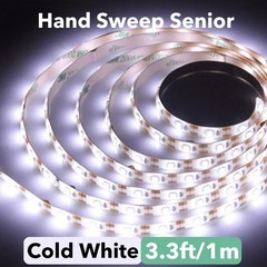 5V 16ft SMD 5050 Super Bright Cool White 300 LED Flexible Light Strip 6000K