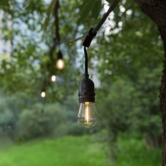 Waterproof S14 LED Light Bulbs Outdoor String Lights Replacement E26 Base 15Pack