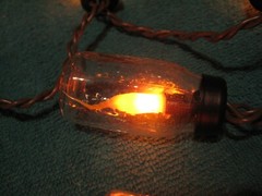 10 Clear Glass Mini Mason Jar Deco String Light Set Silicone Bulb Ornament Globe