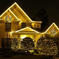 Solar Rope Lights 33FT 100LED Outdoor Solar String Lights IP65 Waterproof