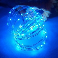 2-10m 20/50/100 LED Battery Micro Rice Wire Copper Fairy String Lights Party