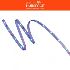 Smart RGBW Customize Color Changing Dimmable Plug-In LED Strip w/ Hubspace
