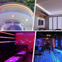 24/44-key WIFI Led Strip SMD 5050 2835 12V RGB Lights Flexible 5-15M 30/60LEDs/m