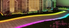 Lumary 16.4Ft Smart Neon Rope Light, Outdoor RGBAICW, Alexa, Waterproof