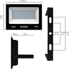 High Power 100W Blacklight with Adjustable Beam for Dazzling Neon Effects